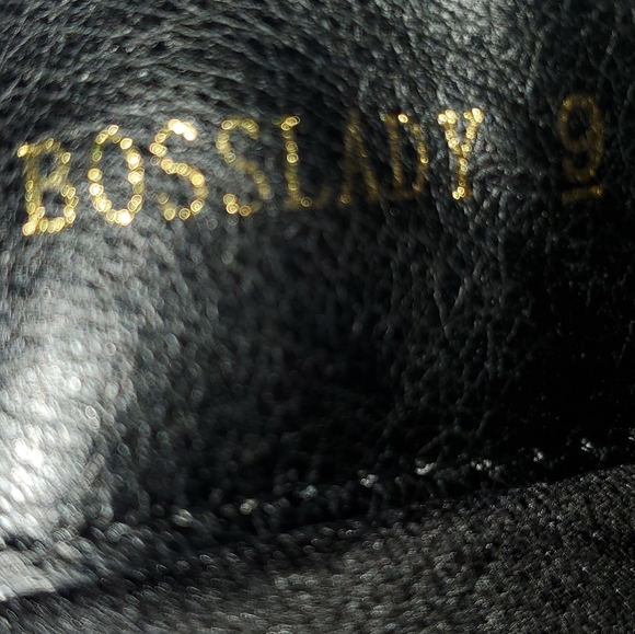 Mata black heeled boots w/ side zipper 9 - Picture 7 of 10